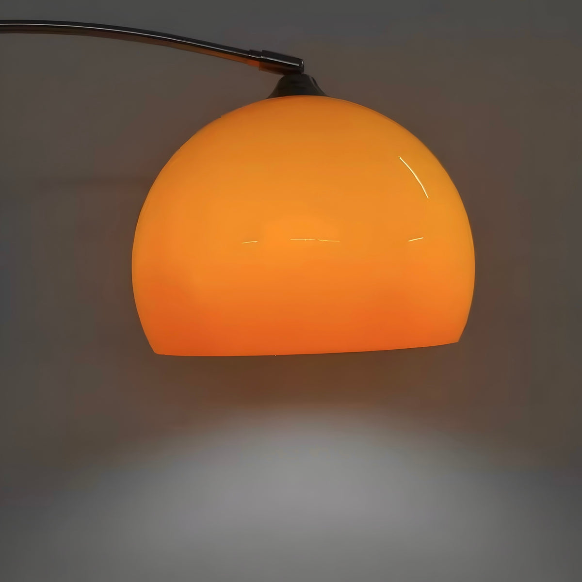 Lampada da terra ad arco Arancio