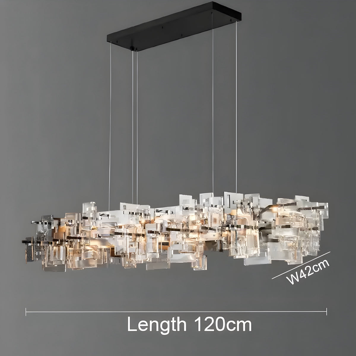 Esstischlampe Cristallo di Gelo - BUYnBLUE