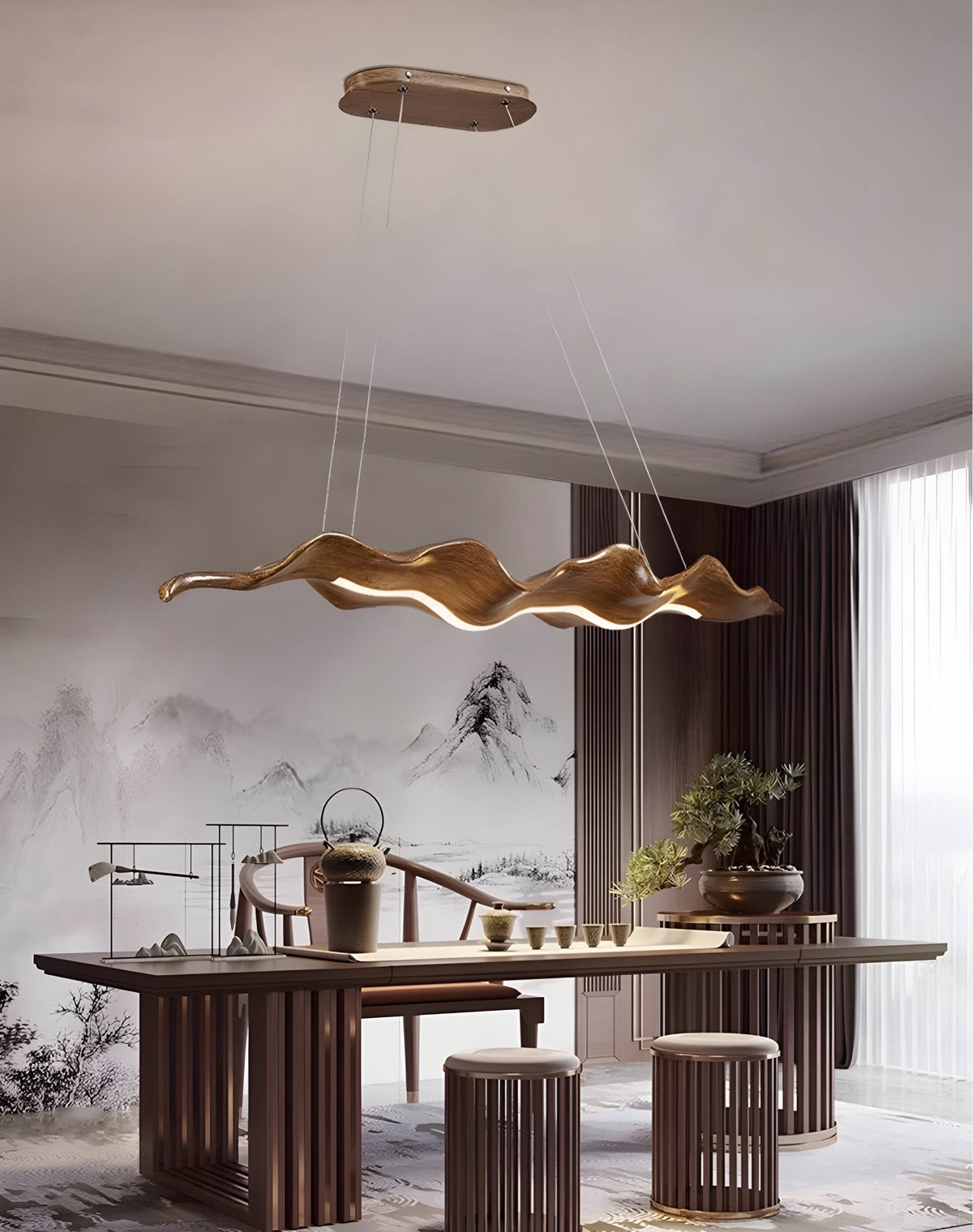 Esstischlampe Japandi - BUYnBLUE