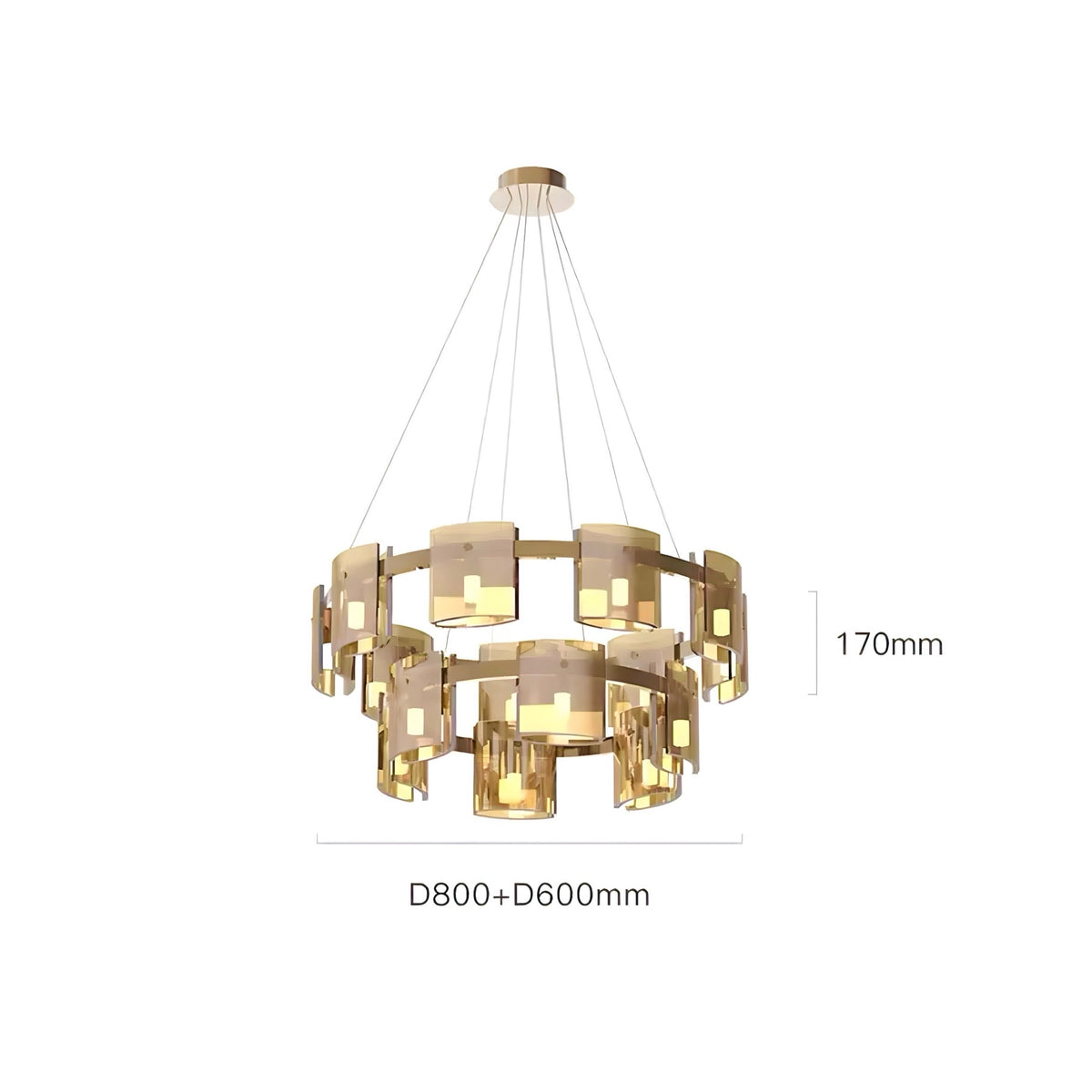 suspension luminaire Fuyi moderne - BUYnBLUE
