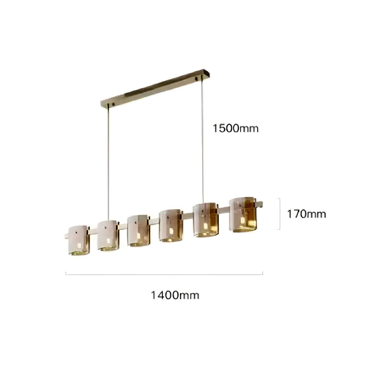 suspension luminaire Fuyi moderne - BUYnBLUE