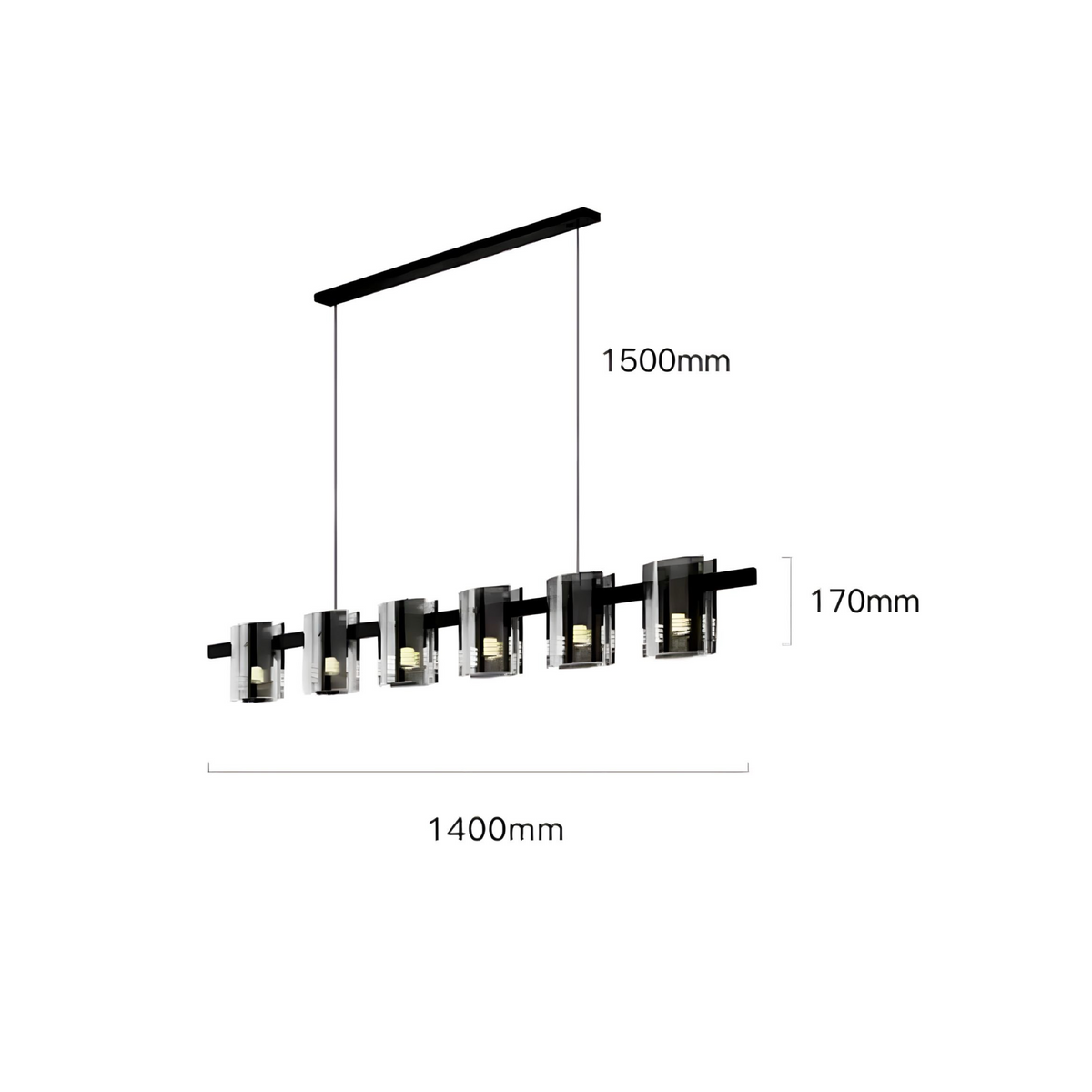 suspension luminaire Fuyi moderne - BUYnBLUE