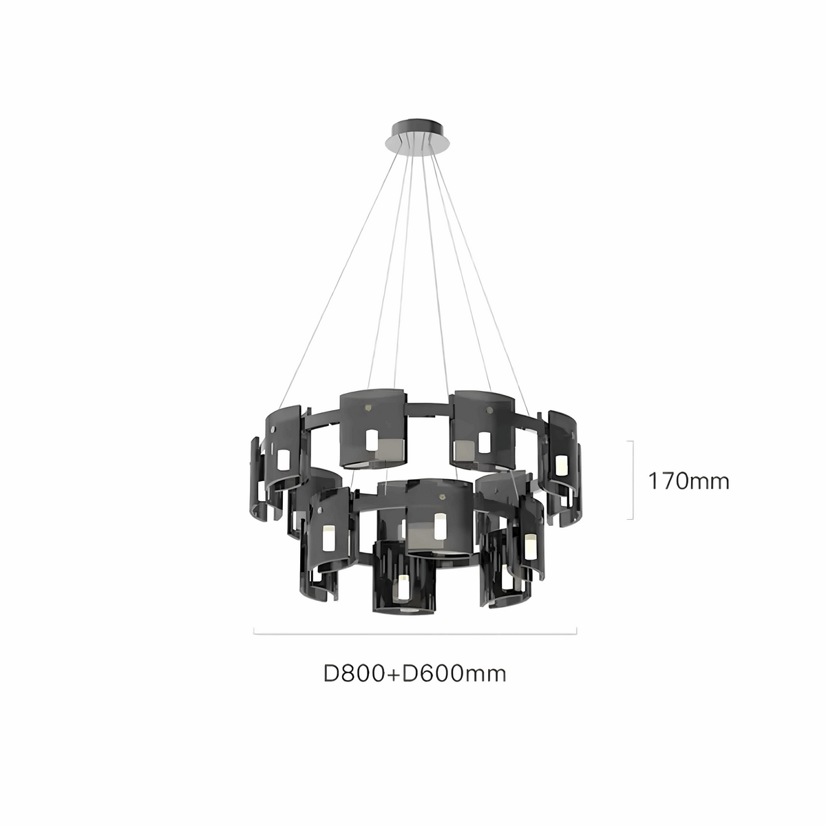 suspension luminaire Fuyi moderne - BUYnBLUE