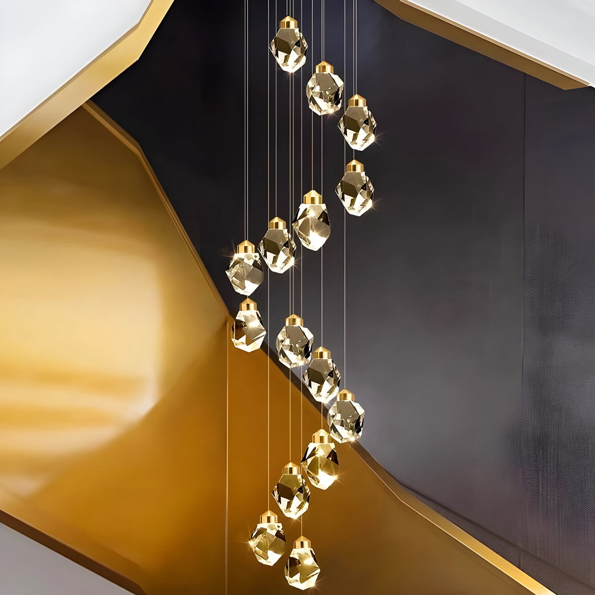 Lustre Moderne Cristallo - BUYnBLUE