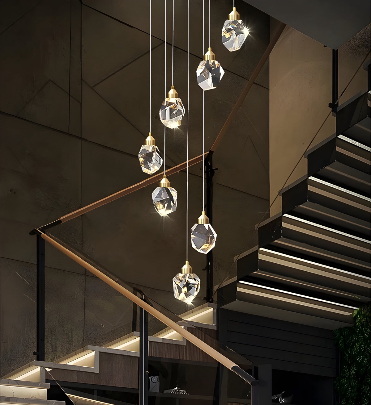 Lustre Moderne Cristallo - BUYnBLUE