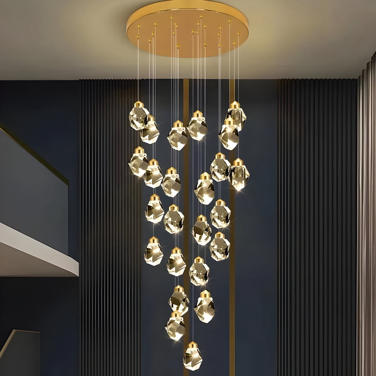Lustre Moderne Cristallo - BUYnBLUE