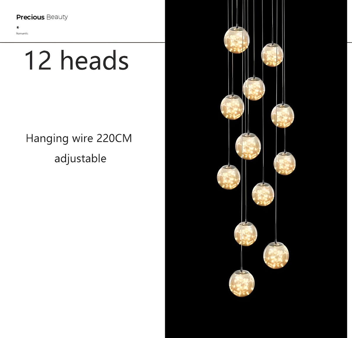 Chandelier Nordic Sian - BUYnBLUE