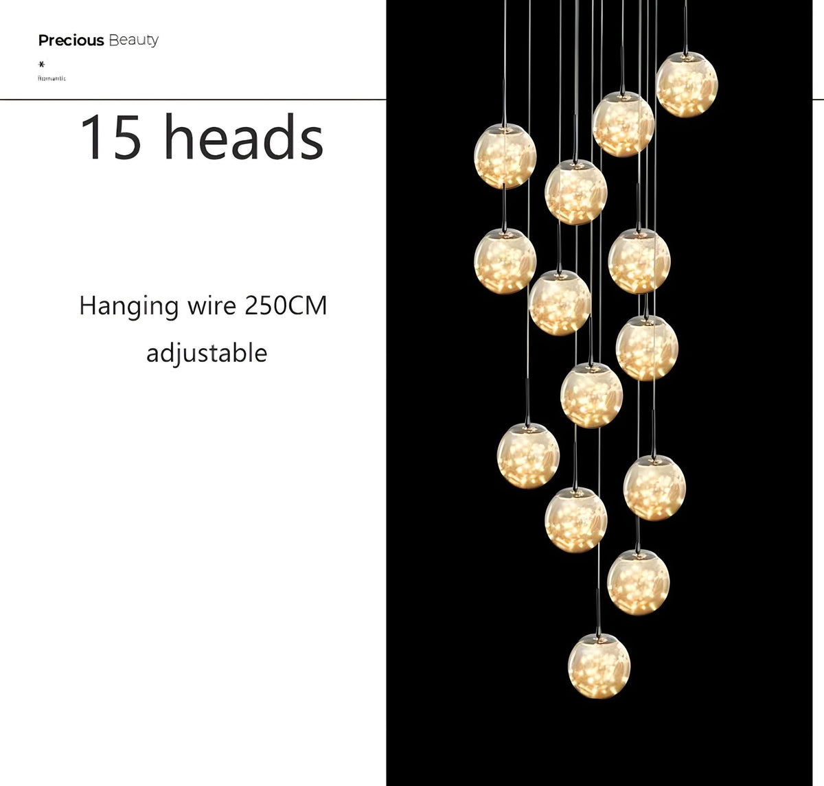 Chandelier Nordic Sian - BUYnBLUE