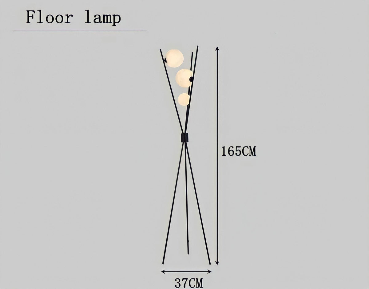 Lampada da terra LED Aurora - BUYnBLUE