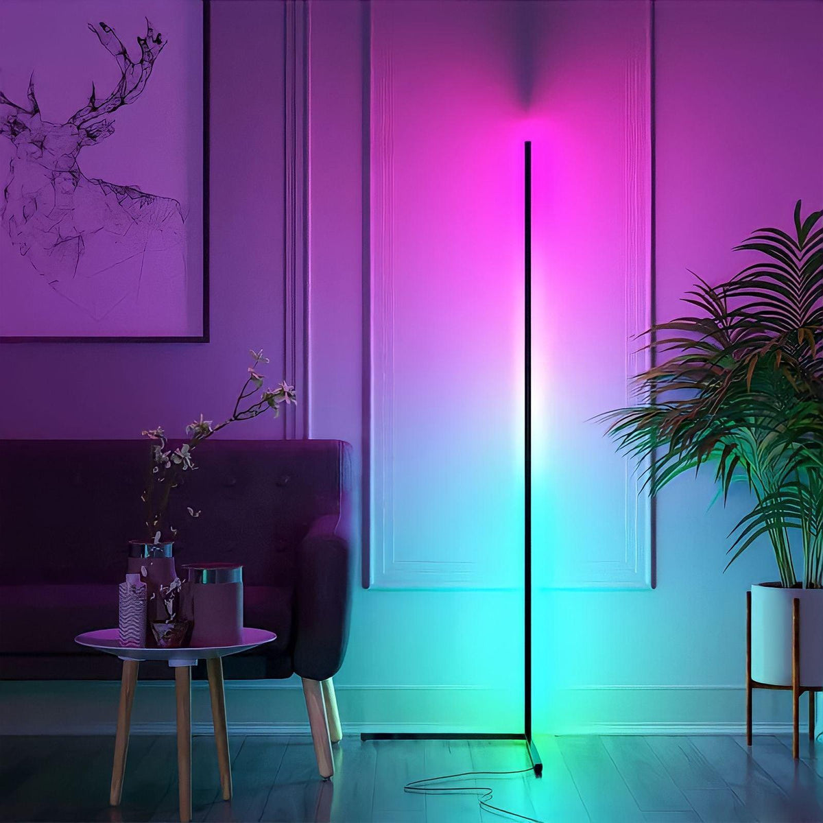 LED Stehlampe RGB - BUYnBLUE