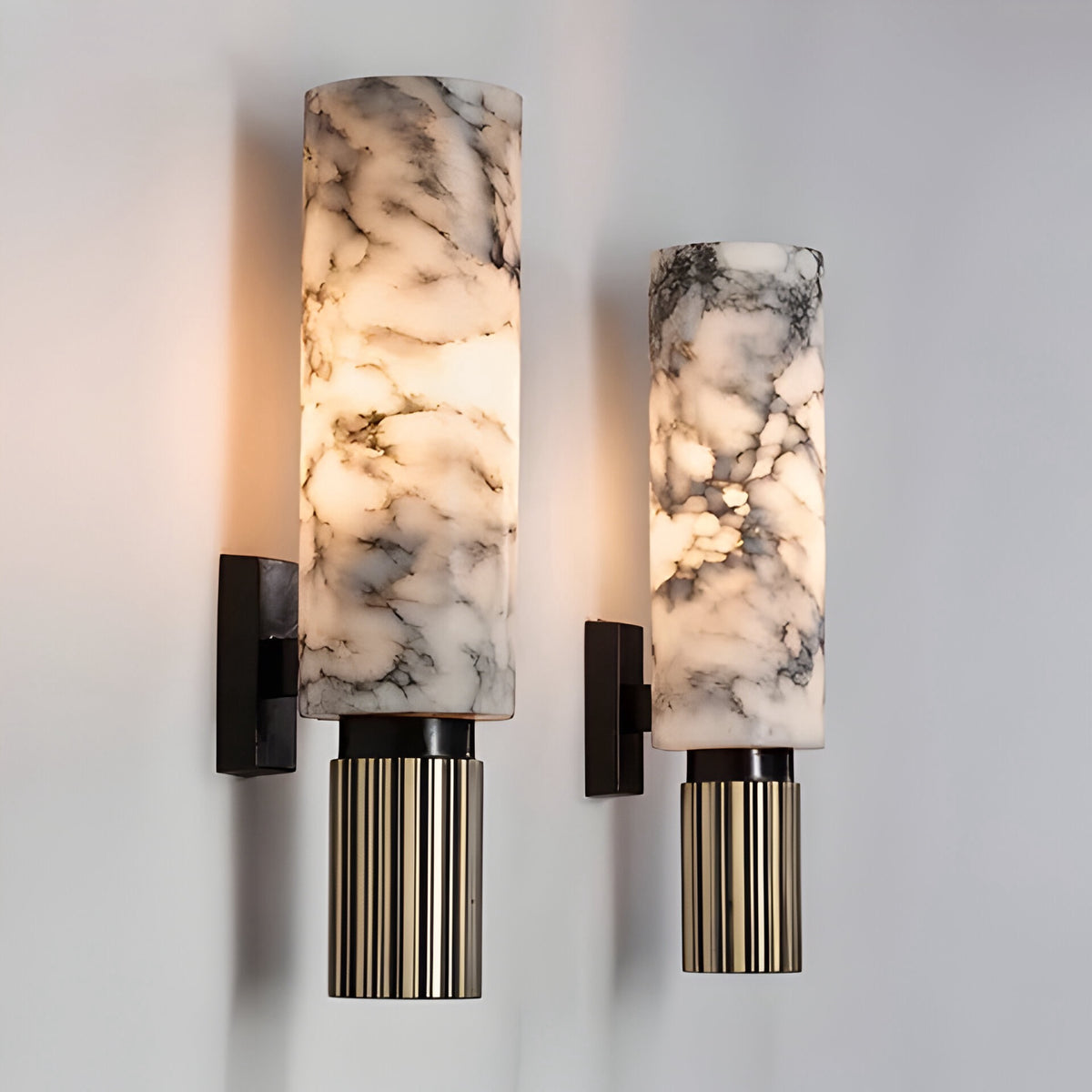Marmor Wandleuchte Deluxe - BUYnBLUE