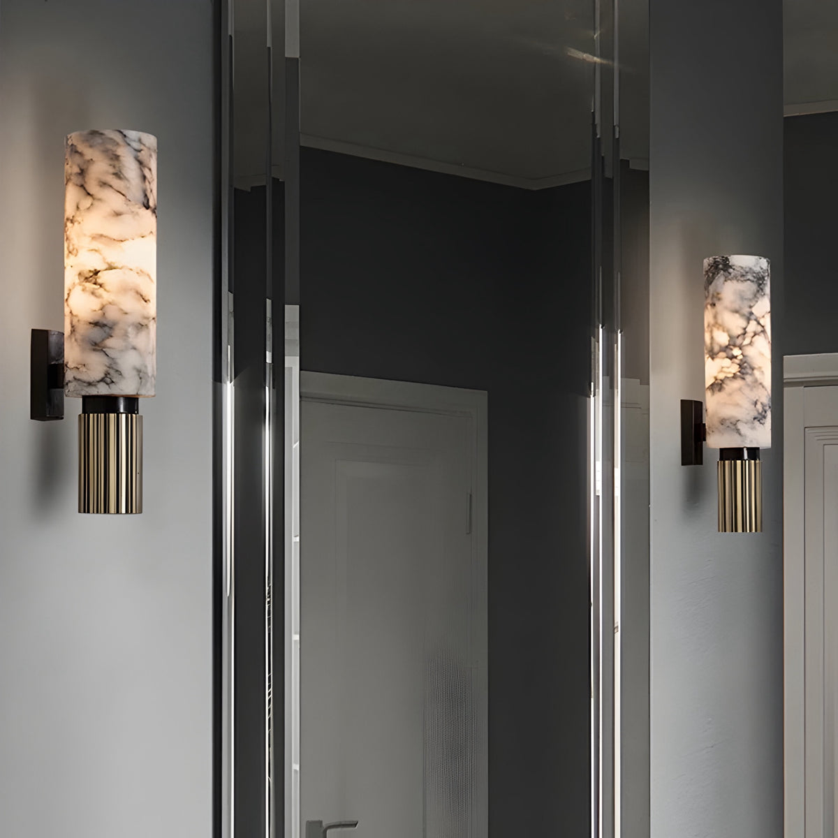 Marmor Wandleuchte Deluxe - BUYnBLUE