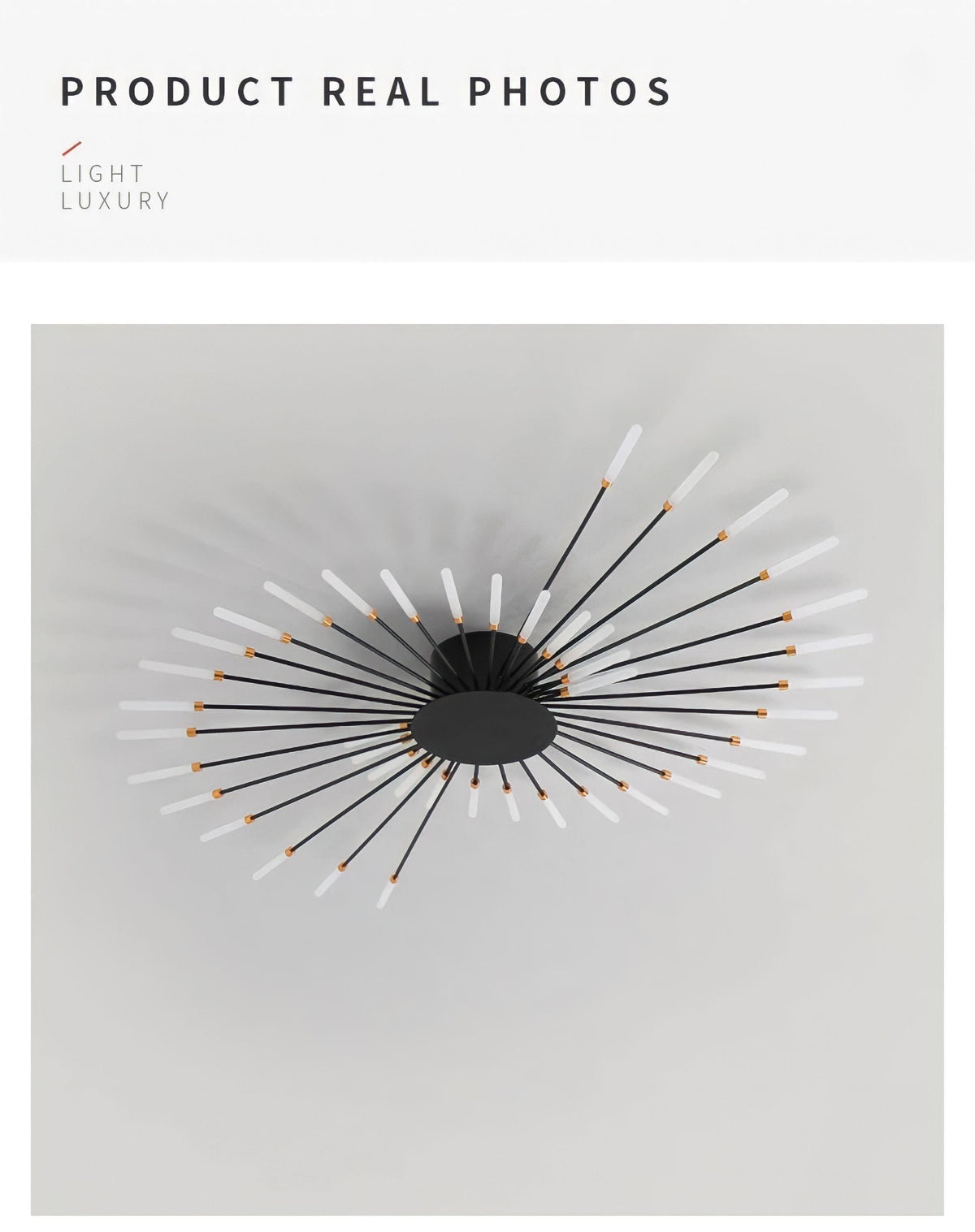 Moderne Deckenlampe im Stacheldesign - BUYnBLUE