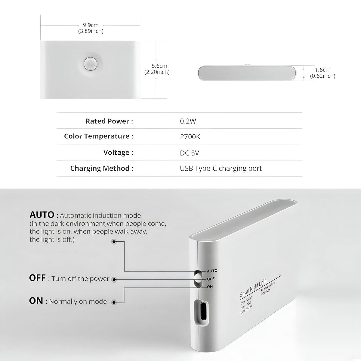 Smart Home Wandleuchte - BUYnBLUE