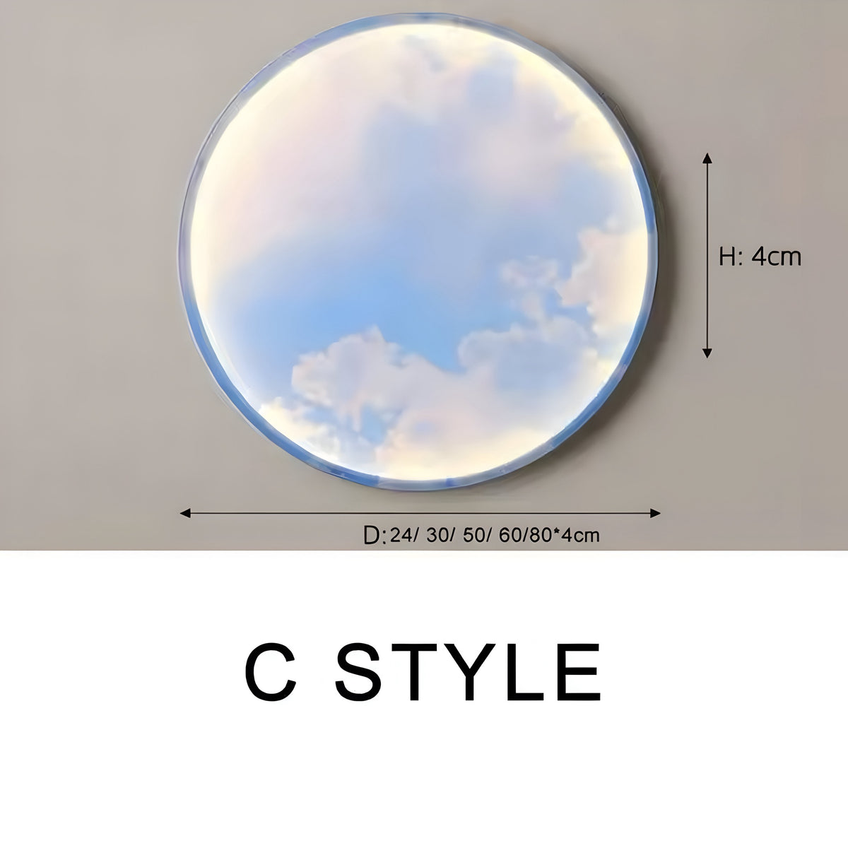 Wandleuchte Circle Nature - BUYnBLUE