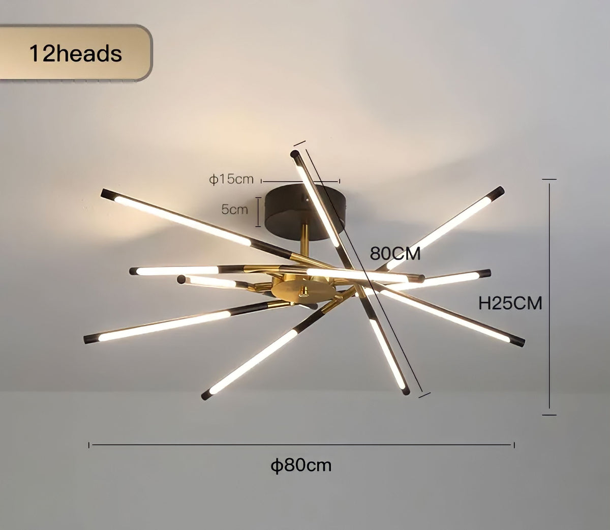 Deckenlampe Nordic Zyan - BUYnBLUE