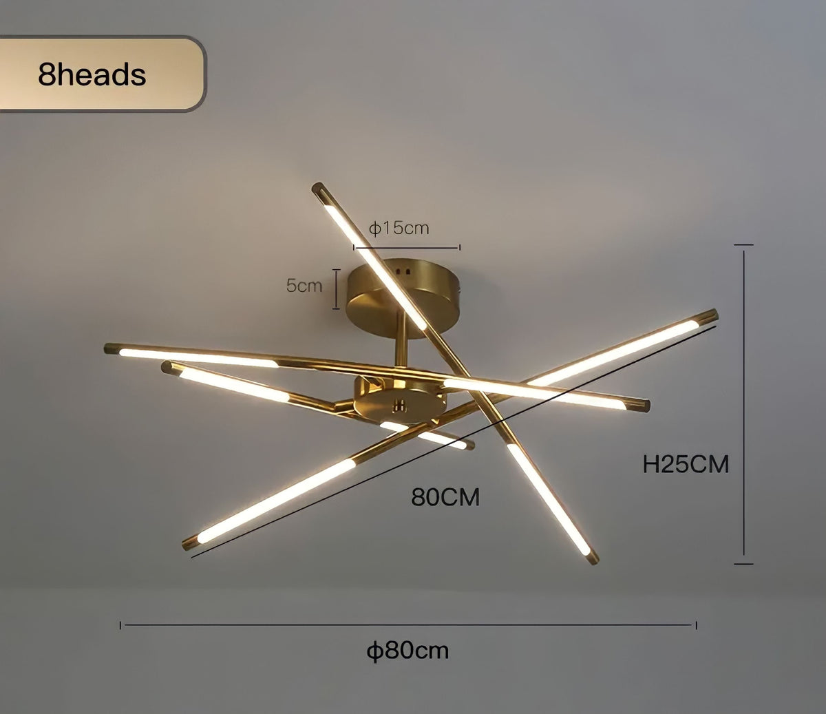 Deckenlampe Nordic Zyan - BUYnBLUE
