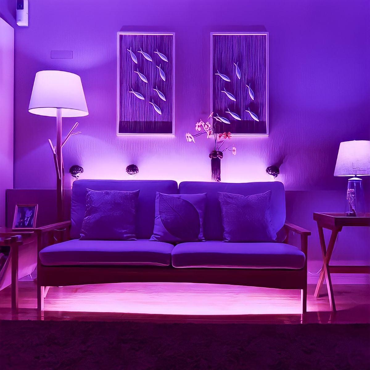 LED Streifen farbig mit Fernbedienung - BUYnBLUE