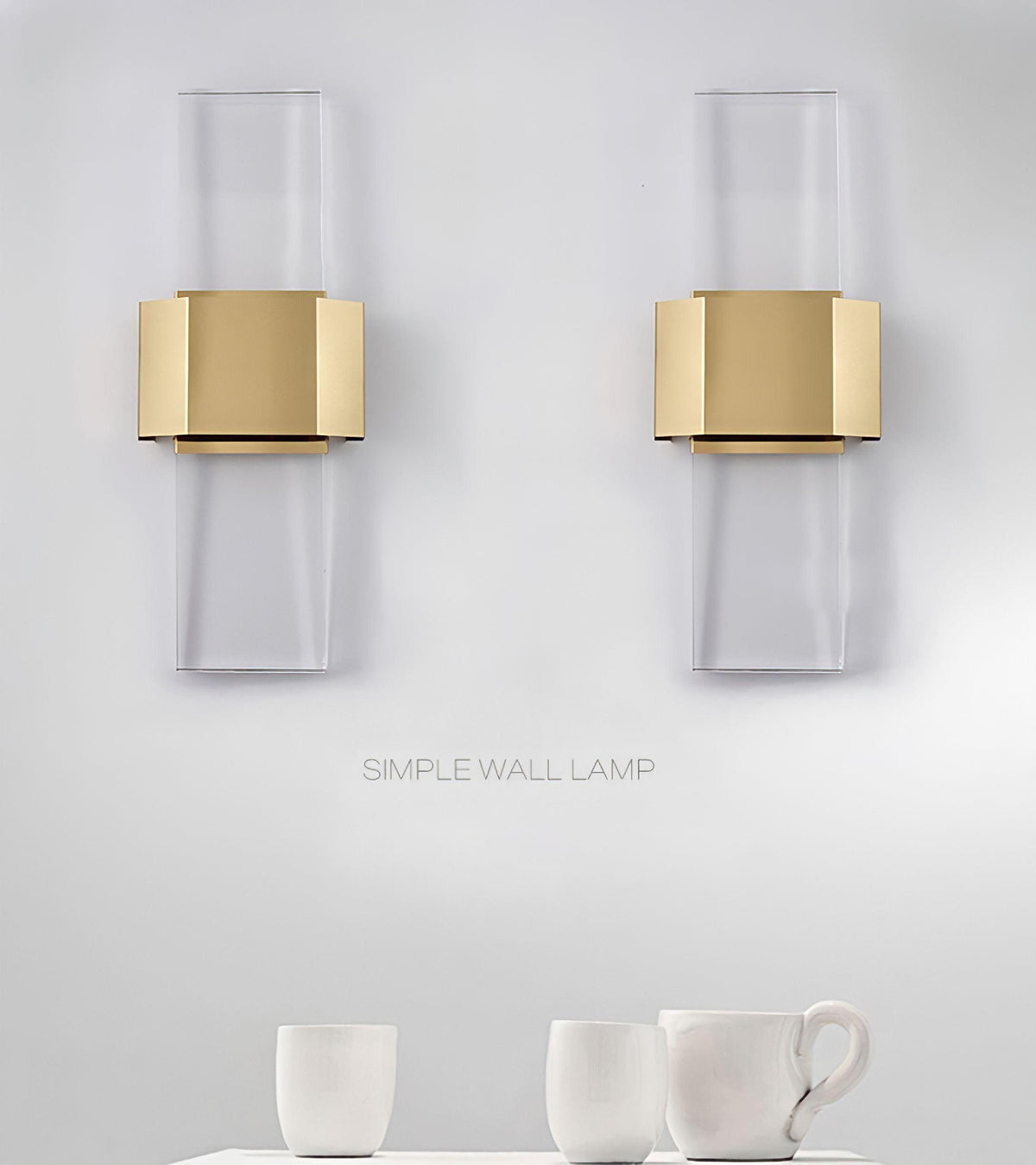 LED Wandleuchte Nordic Crystal - BUYnBLUE