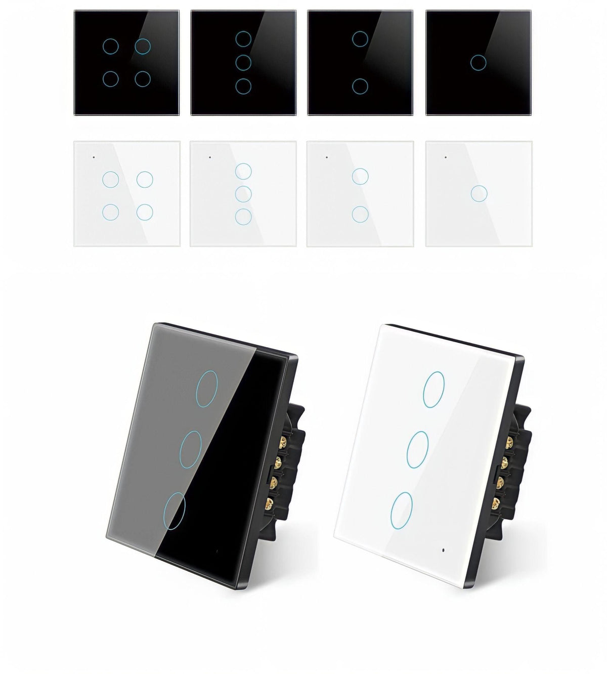 Pannello interruttori luce Smart Home - BUYnBLUE