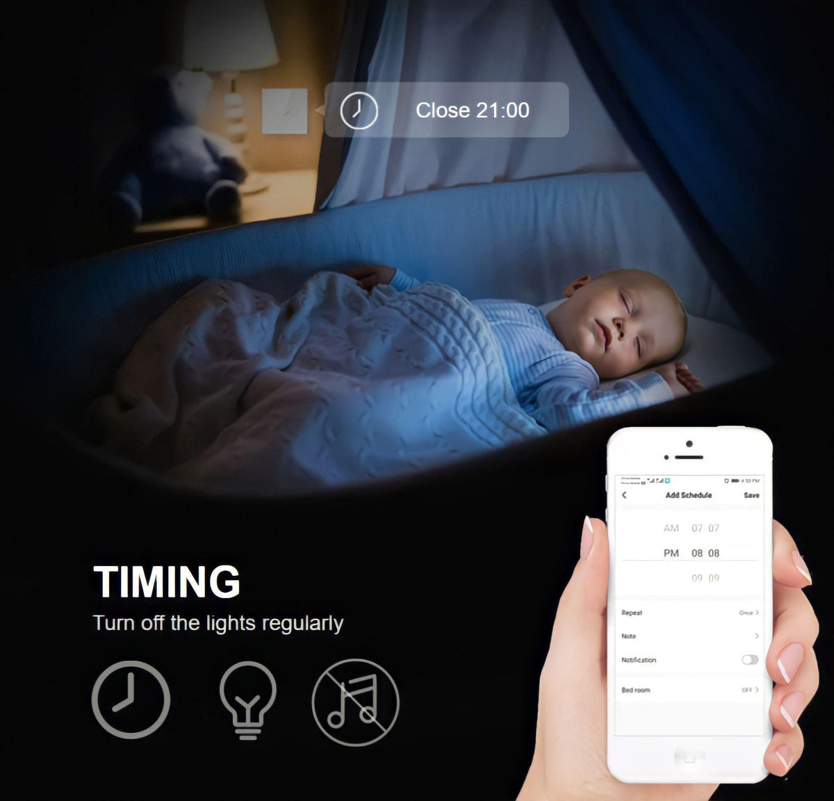 Pannello interruttori luce Smart Home - BUYnBLUE