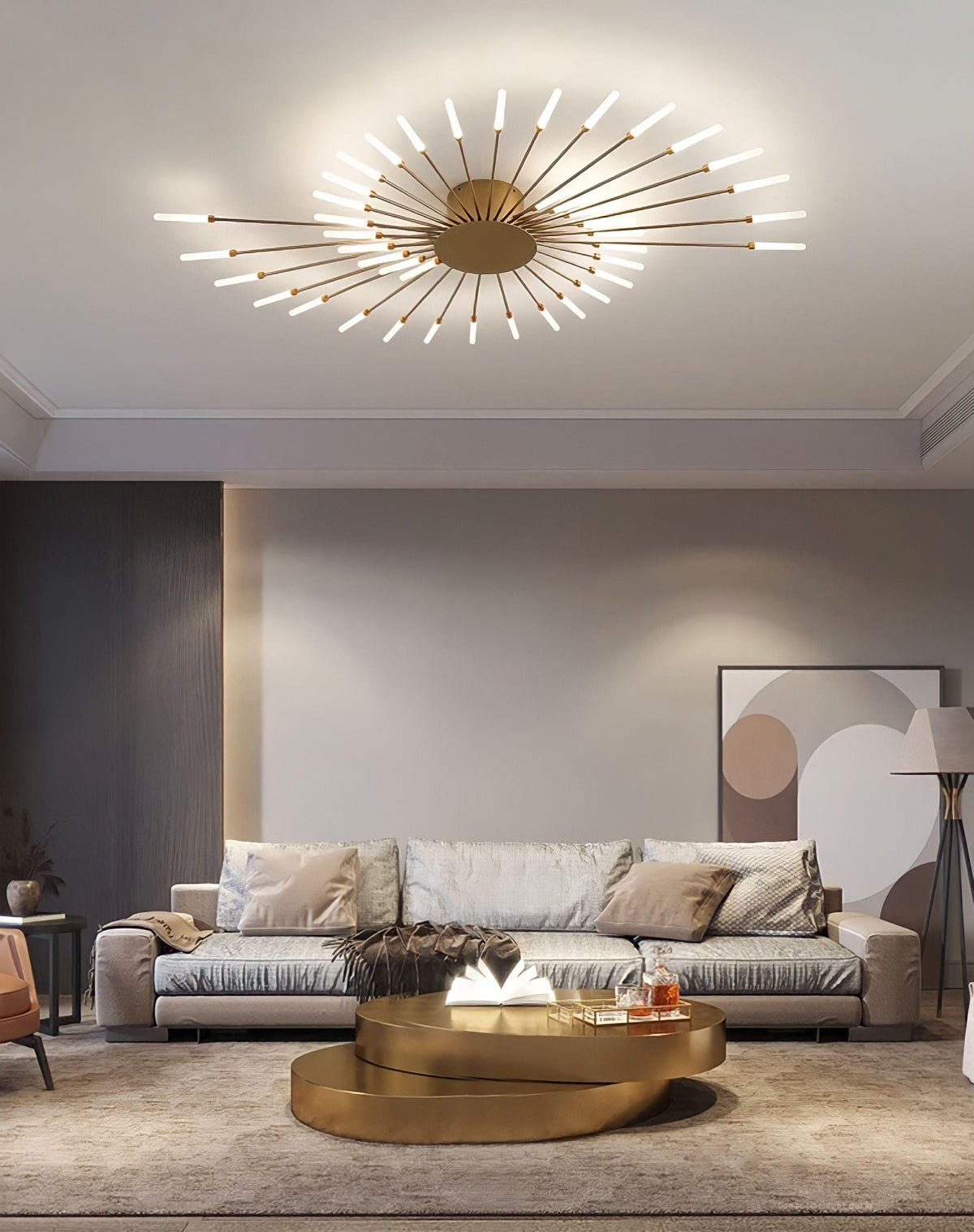 Moderne Deckenlampe im Stacheldesign - BUYnBLUE