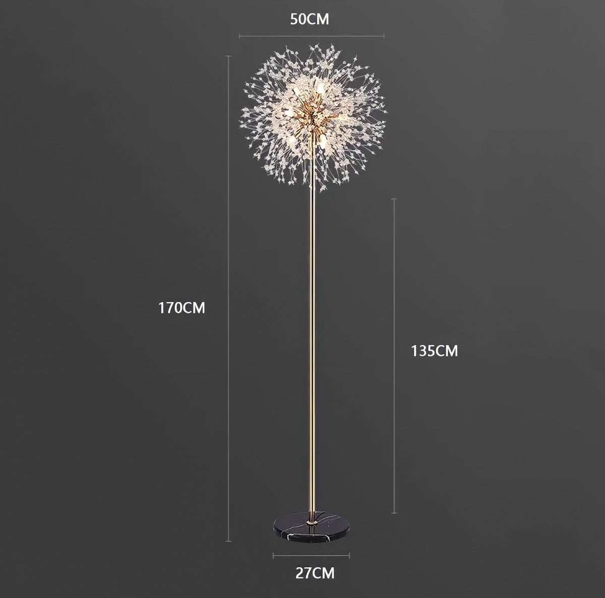 Stehlampe Dandelion - BUYnBLUE