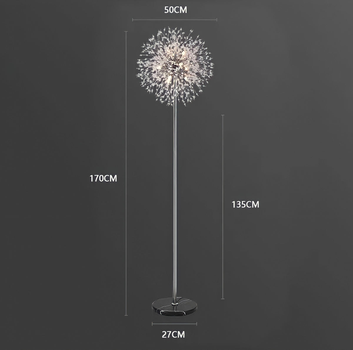 Stehlampe Dandelion - BUYnBLUE