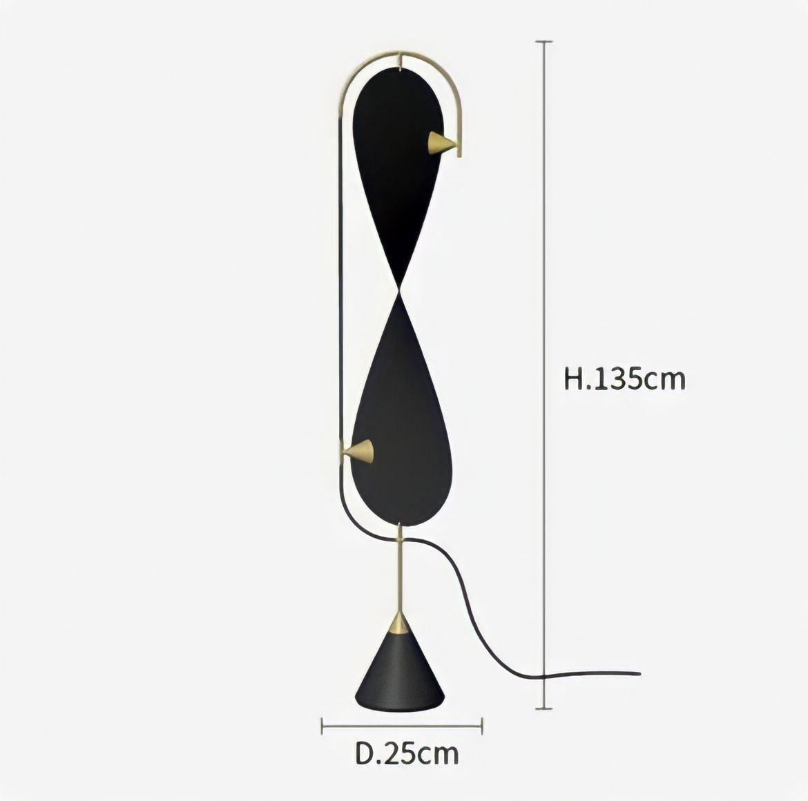 Floor lamps Nordic Luna - BUYnBLUE