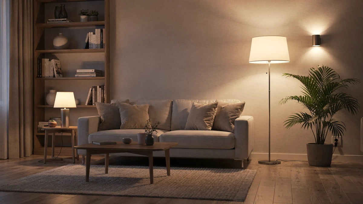 Welche Stehlampe macht das Wohnzimmer wirklich gemütlich?