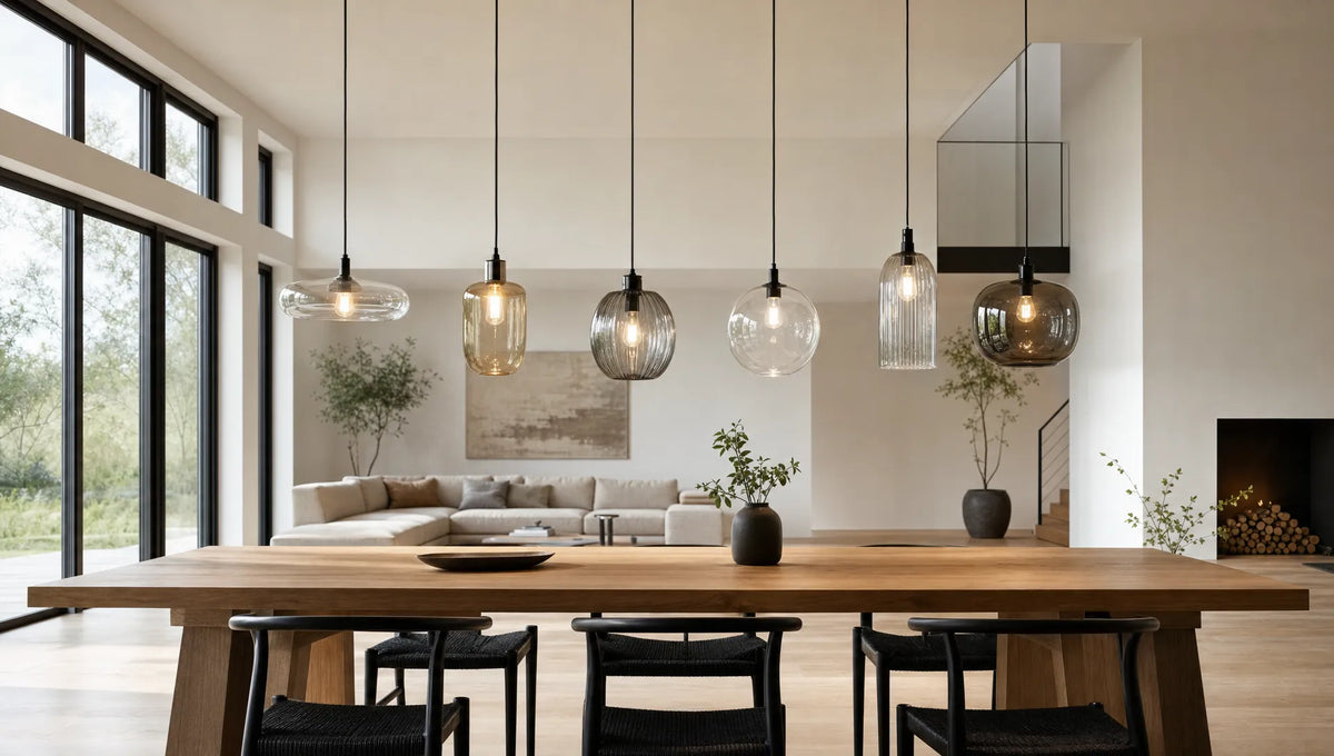 Lampe Glas wählen: Klar, opal oder Rauchglas?