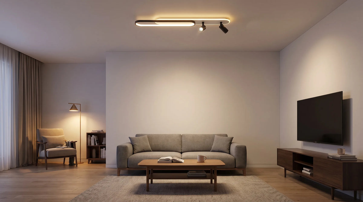 Wohnzimmer Deckenleuchte dimmbar sinnvoll auswählen