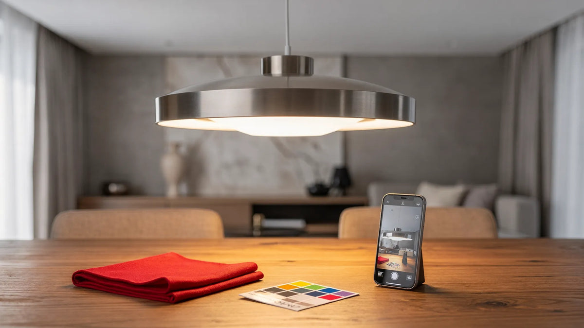 Design Lampe LED: CRI, Treiber & Verarbeitung schnell geprüft