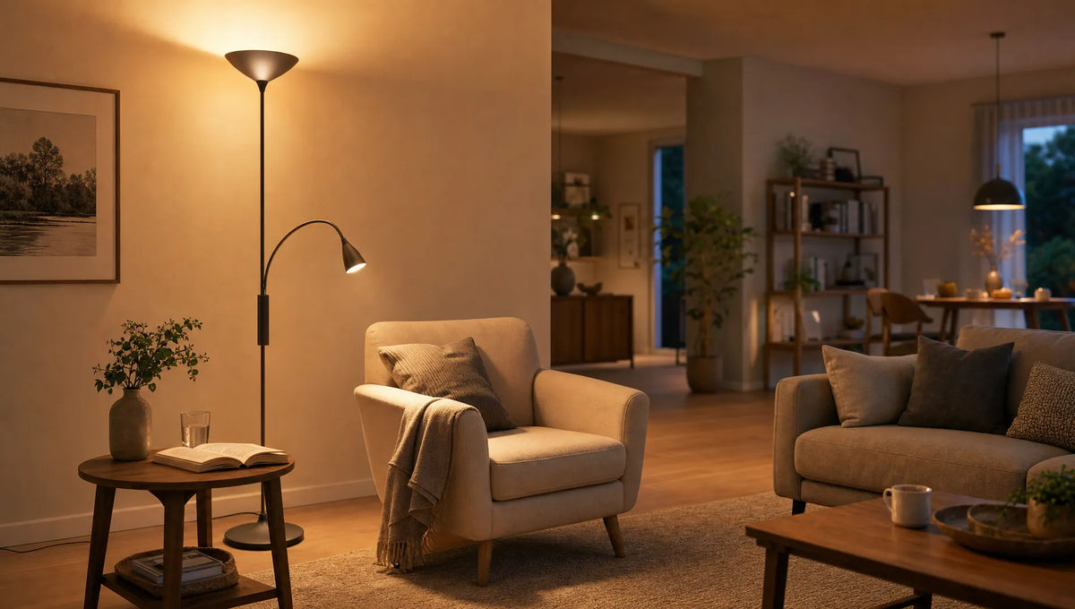 Stehlampe dimmbar mit Leselampe clever einsetzen