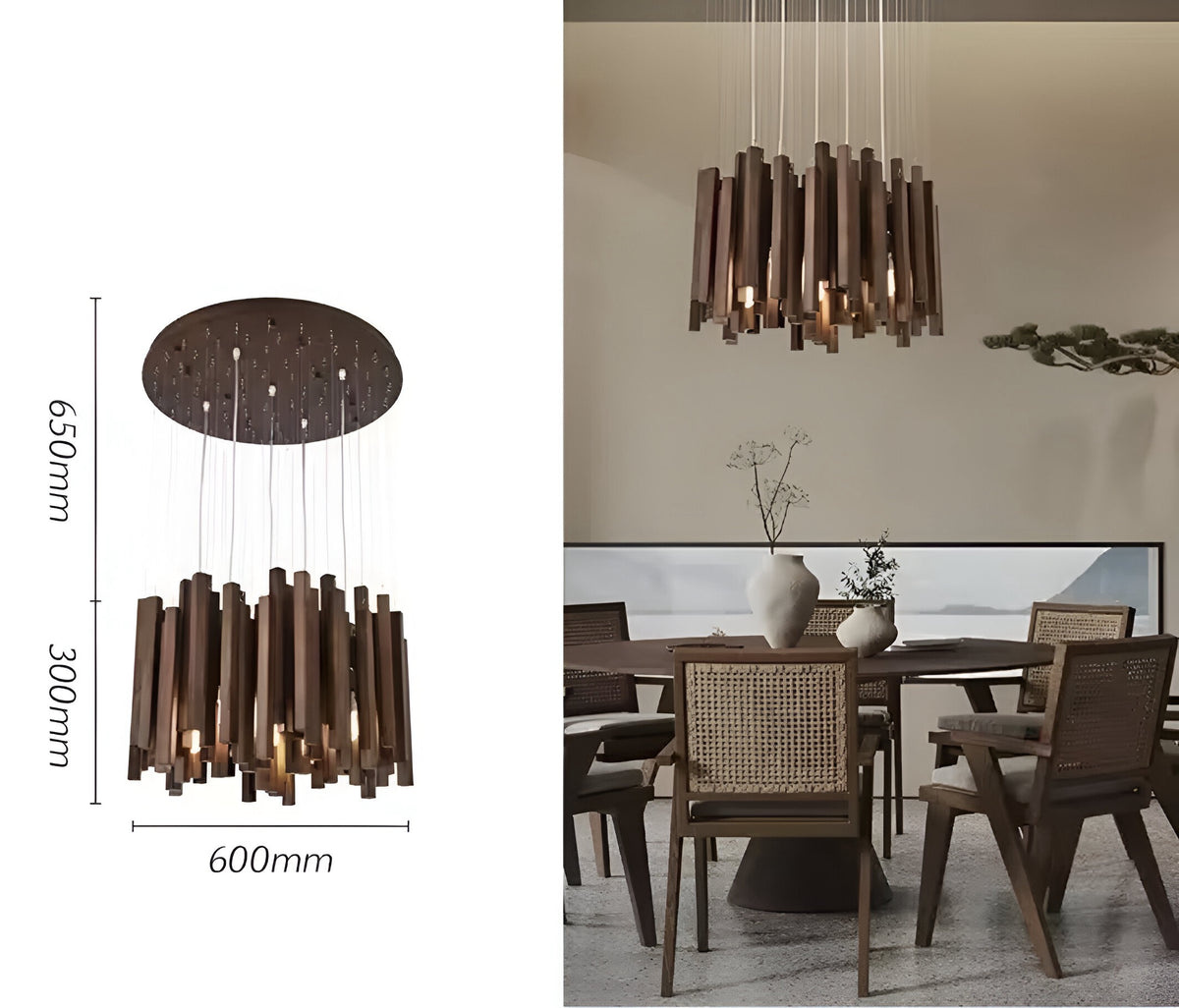 Designer Pendelleuchte Modern Yang - BUYnBLUE 