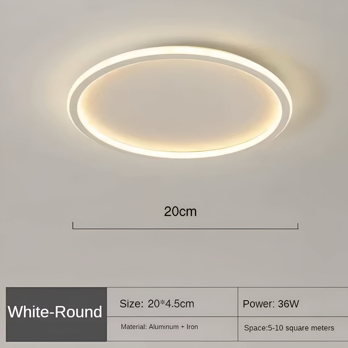 Lampada da soffitto Moderna Ambito