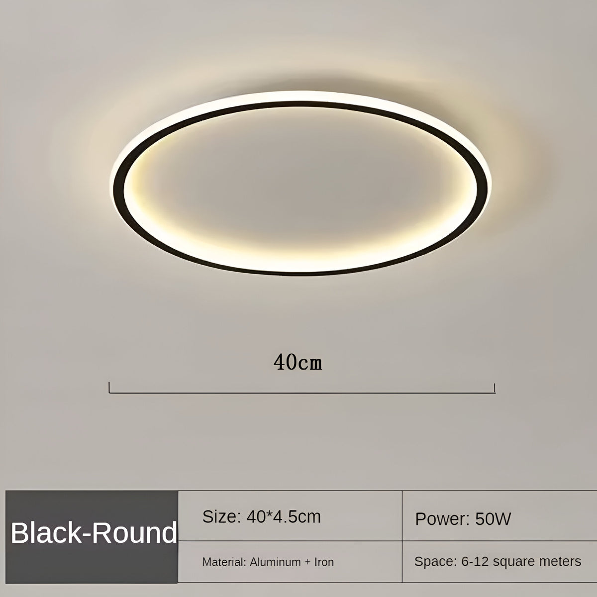 Lampada da soffitto Moderna Ambito