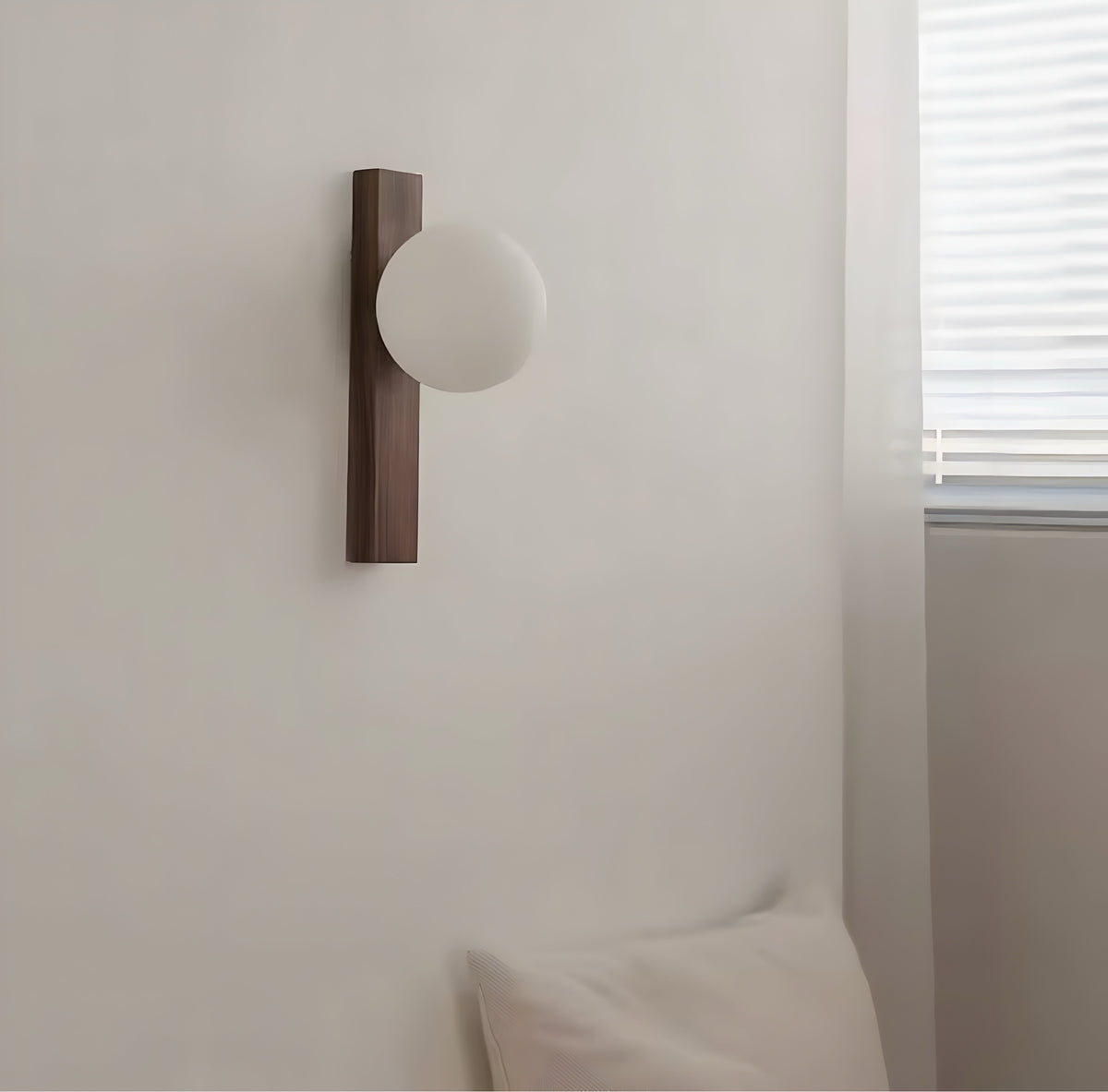 Wandleuchte Walnut Elegance - BUYnBLUE 