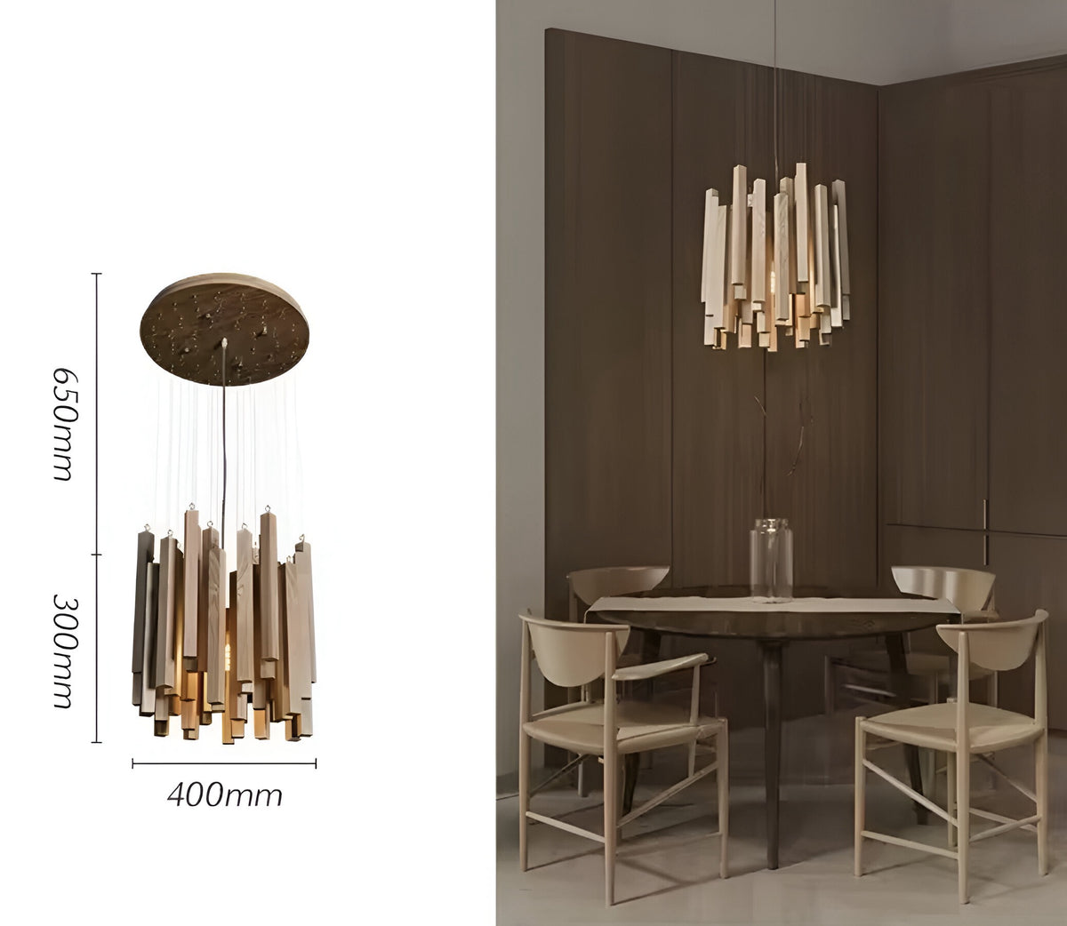 Designer Pendelleuchte Modern Yang - BUYnBLUE 