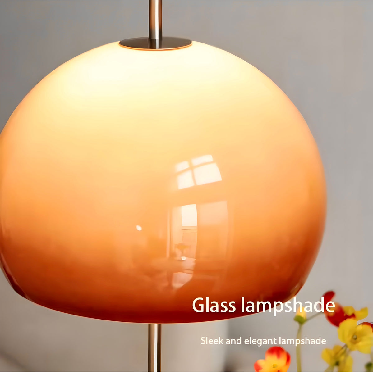 Vintage Tischleuchte Arancio - BUYnBLUE 