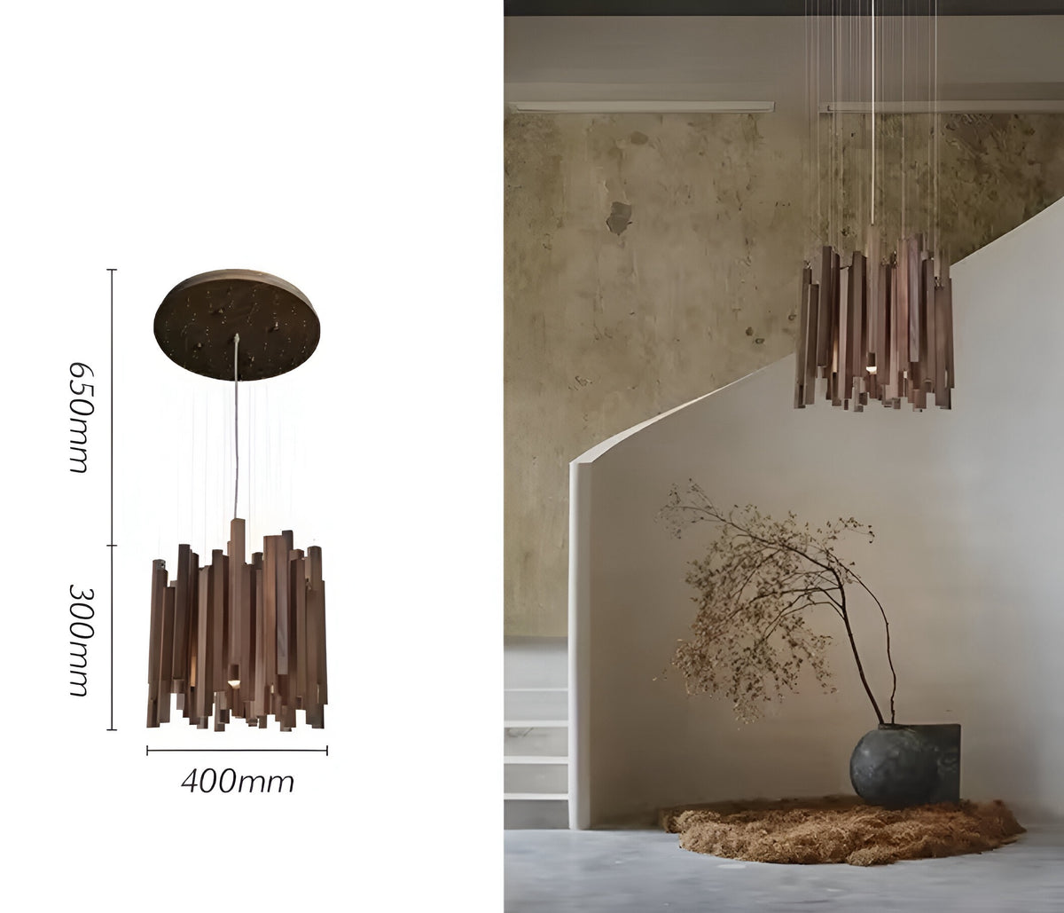 Designer Pendelleuchte Modern Yang - BUYnBLUE 