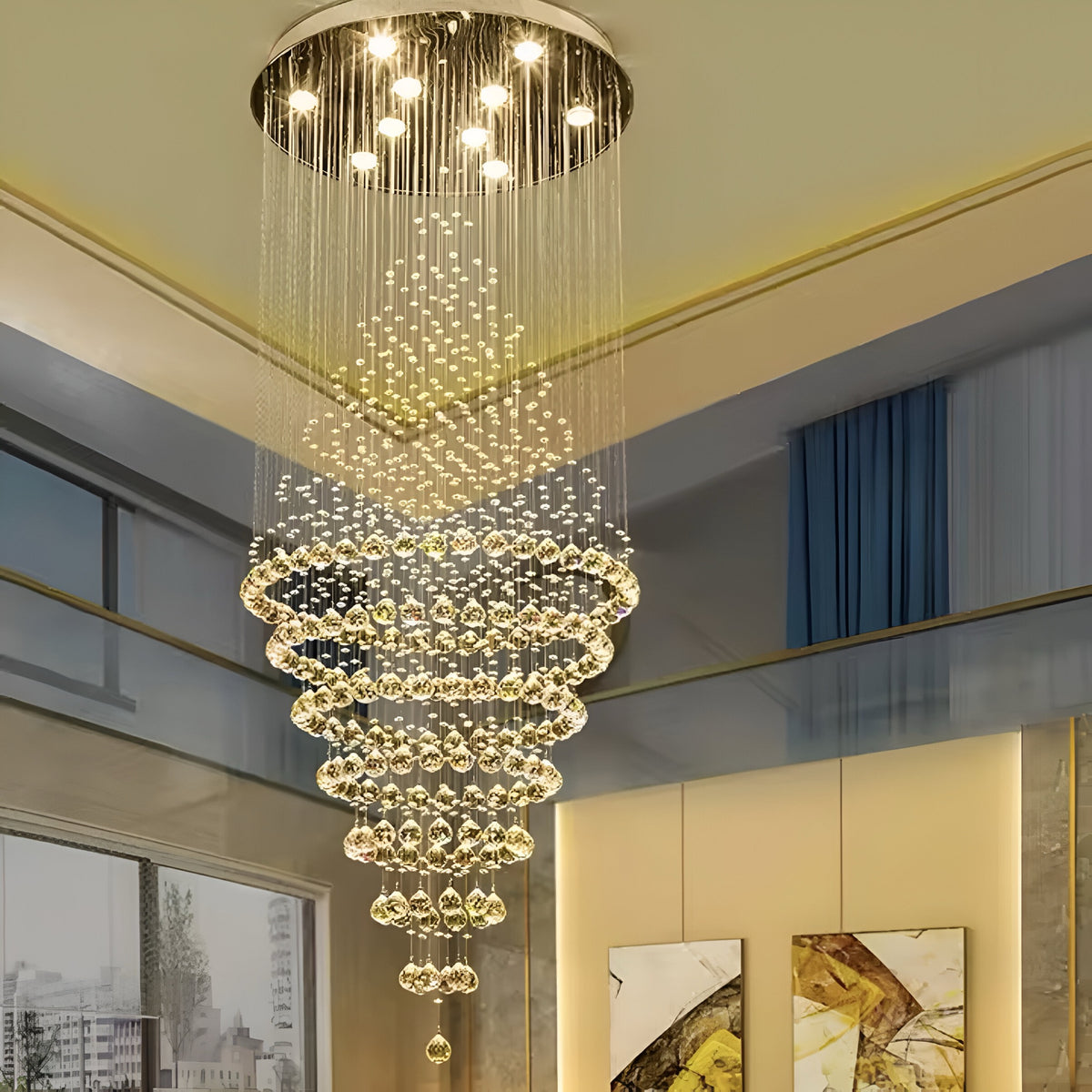 Lustre Aria Di Cristallo