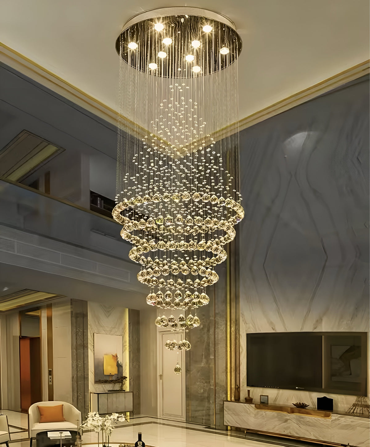 Lustre Aria Di Cristallo