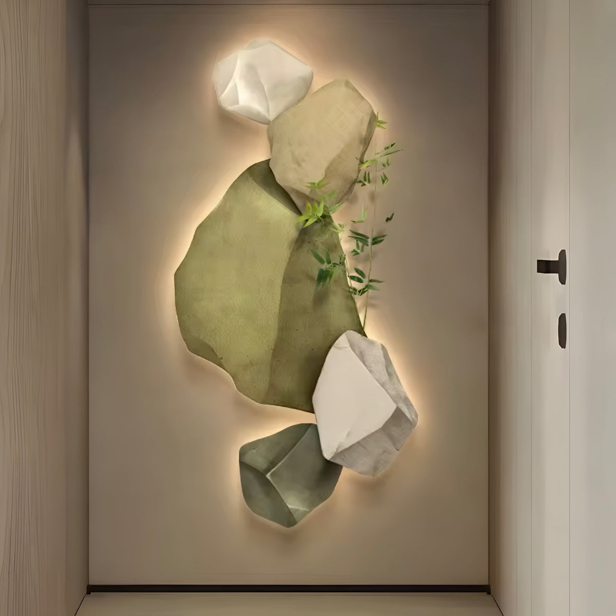 Lampada da parete in Pietra Viva