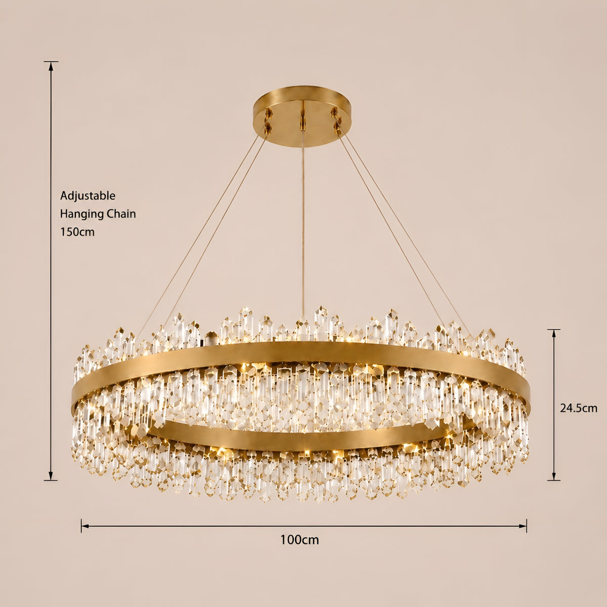Designer Hängelampe Aventos Deluxe