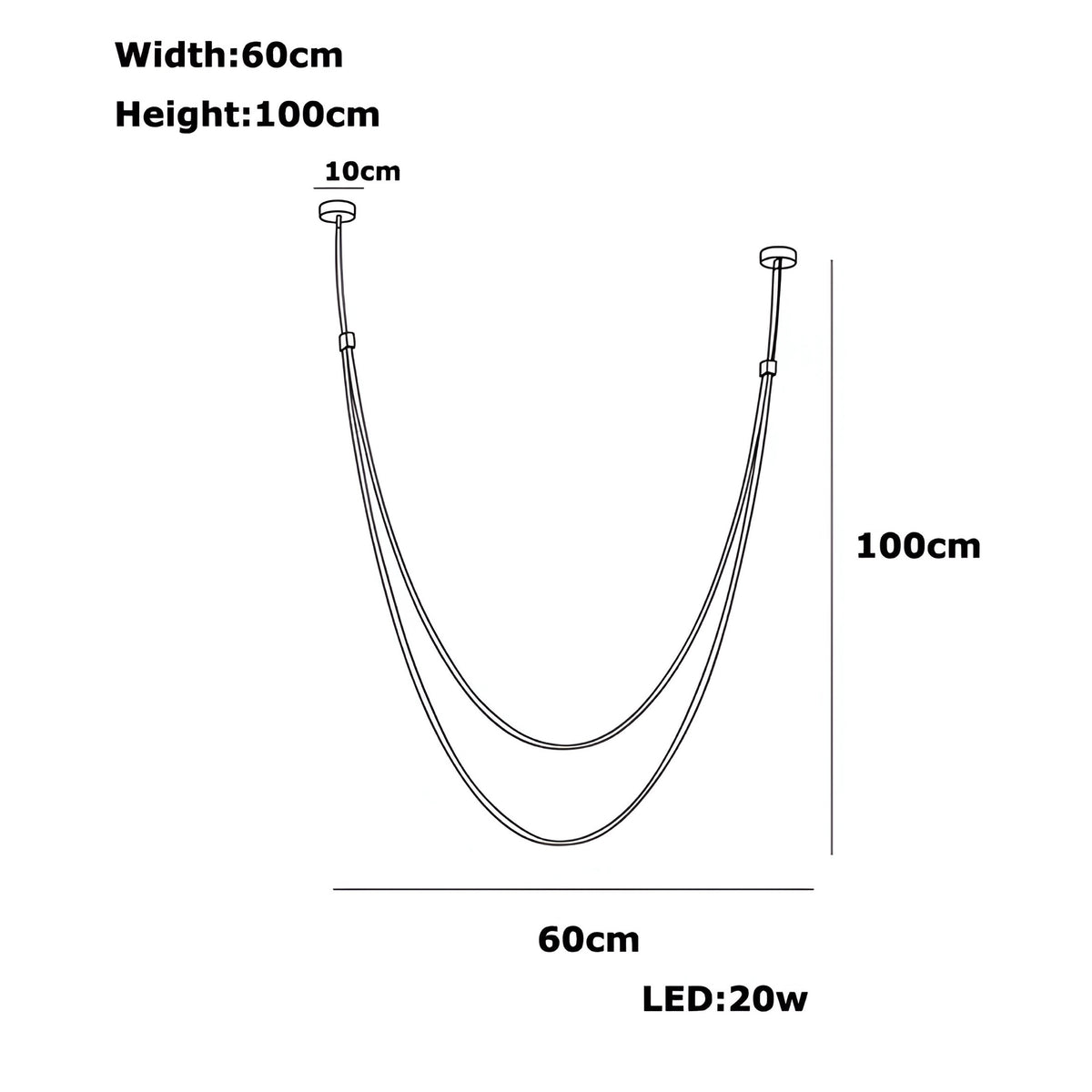 Lustre Nastro Deluxe
