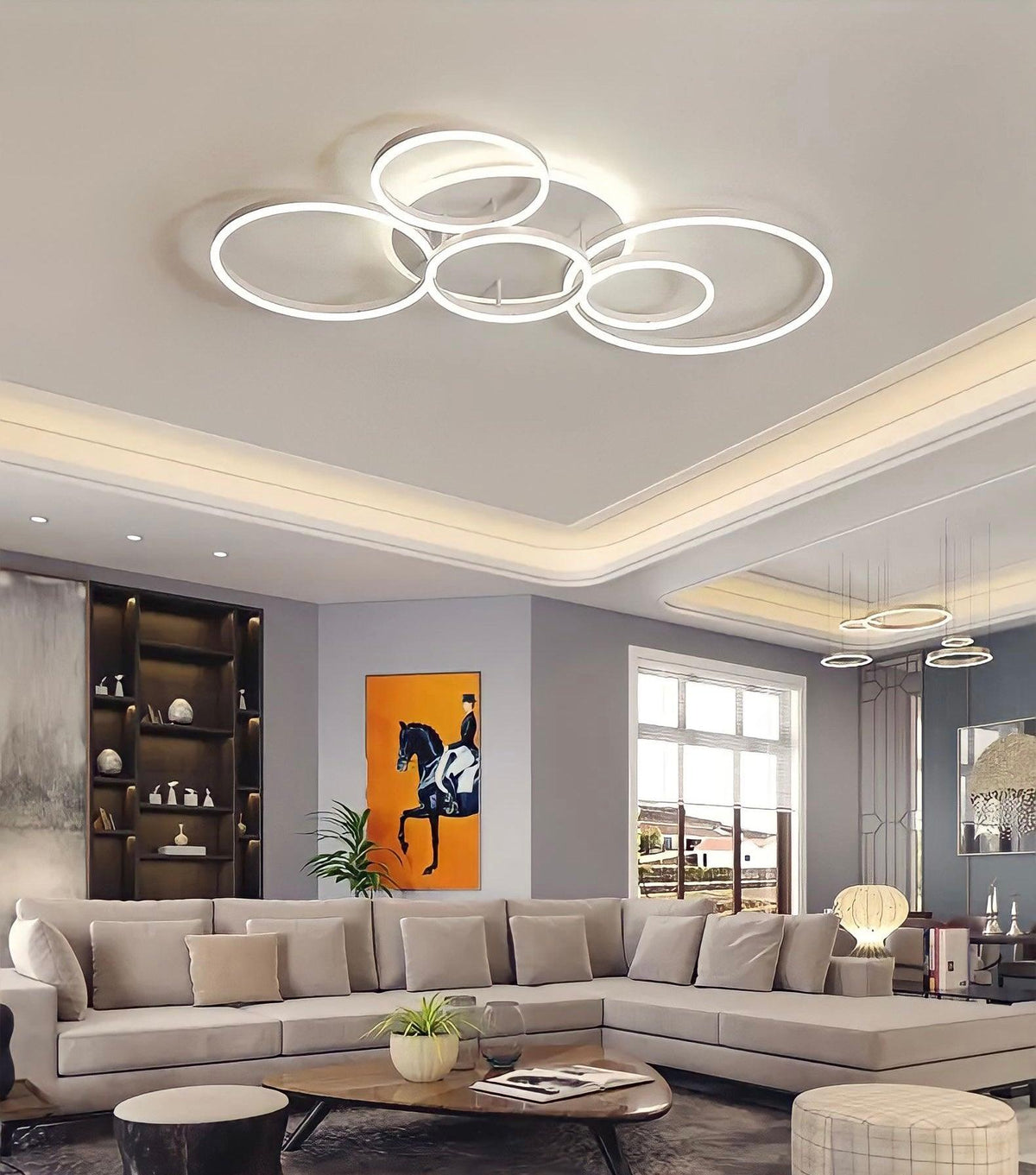 Deckenlampe Halo Modern - BUYnBLUE 