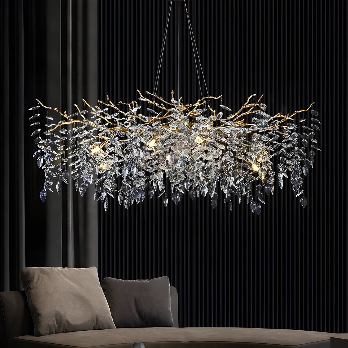 Designer Kronleuchter Scintillio - BUYnBLUE 
