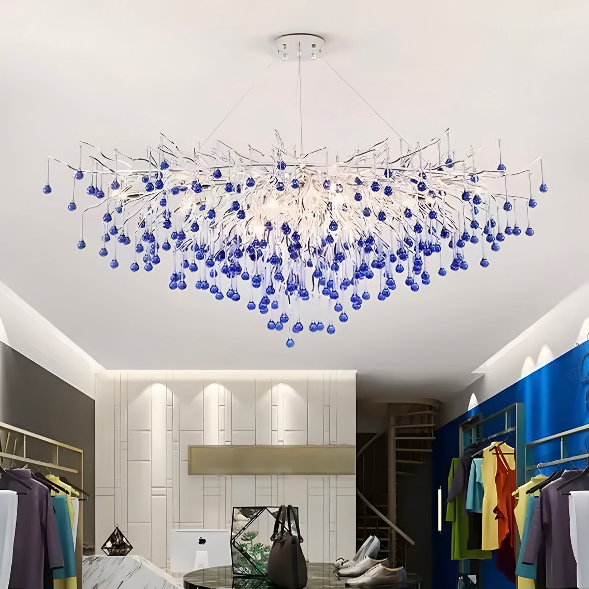 Designer Hängelampe Argento Elettrico