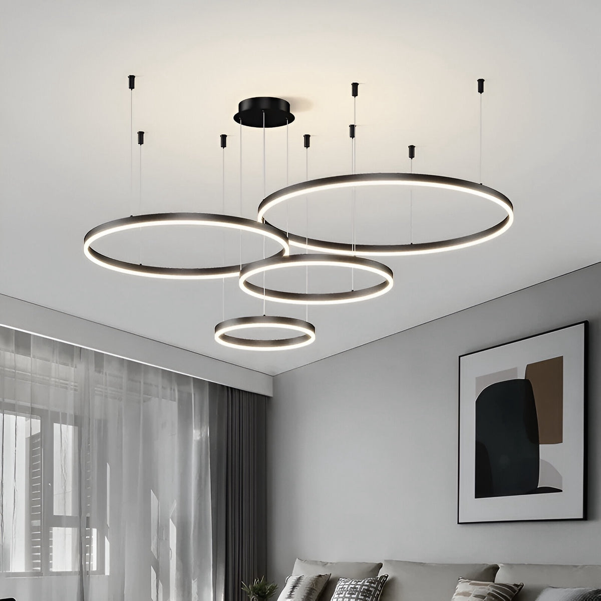 Hängelampe Halo Modern - BUYnBLUE 